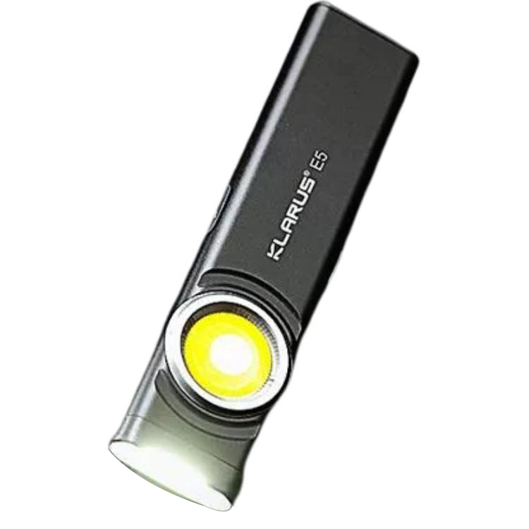 KLARUS Outdoor Lightings EDC Direct Charging Hiking, Camping, Everyday Carry Keraz E5 Mini Flashlight