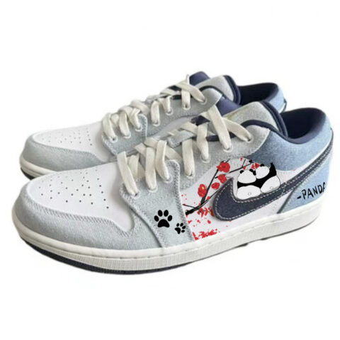 Jordan Air Jordan 1 Vintage Basketball Shoes Men’s Low Top White/Blue