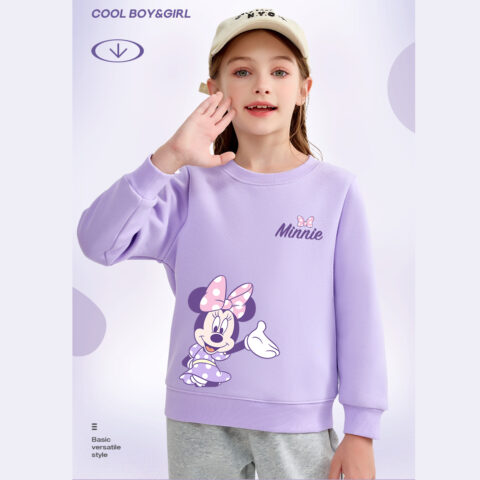 Disney Kids Casual Sportswear Crew Neck Moderate