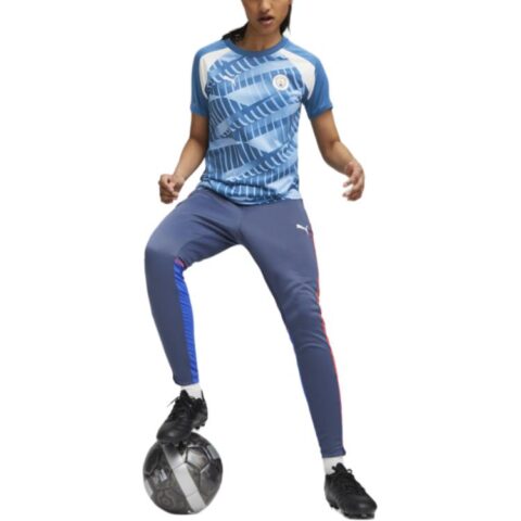 PUMA Manchester City Pre Match Jersey Soccer Jersey Women’s Blue