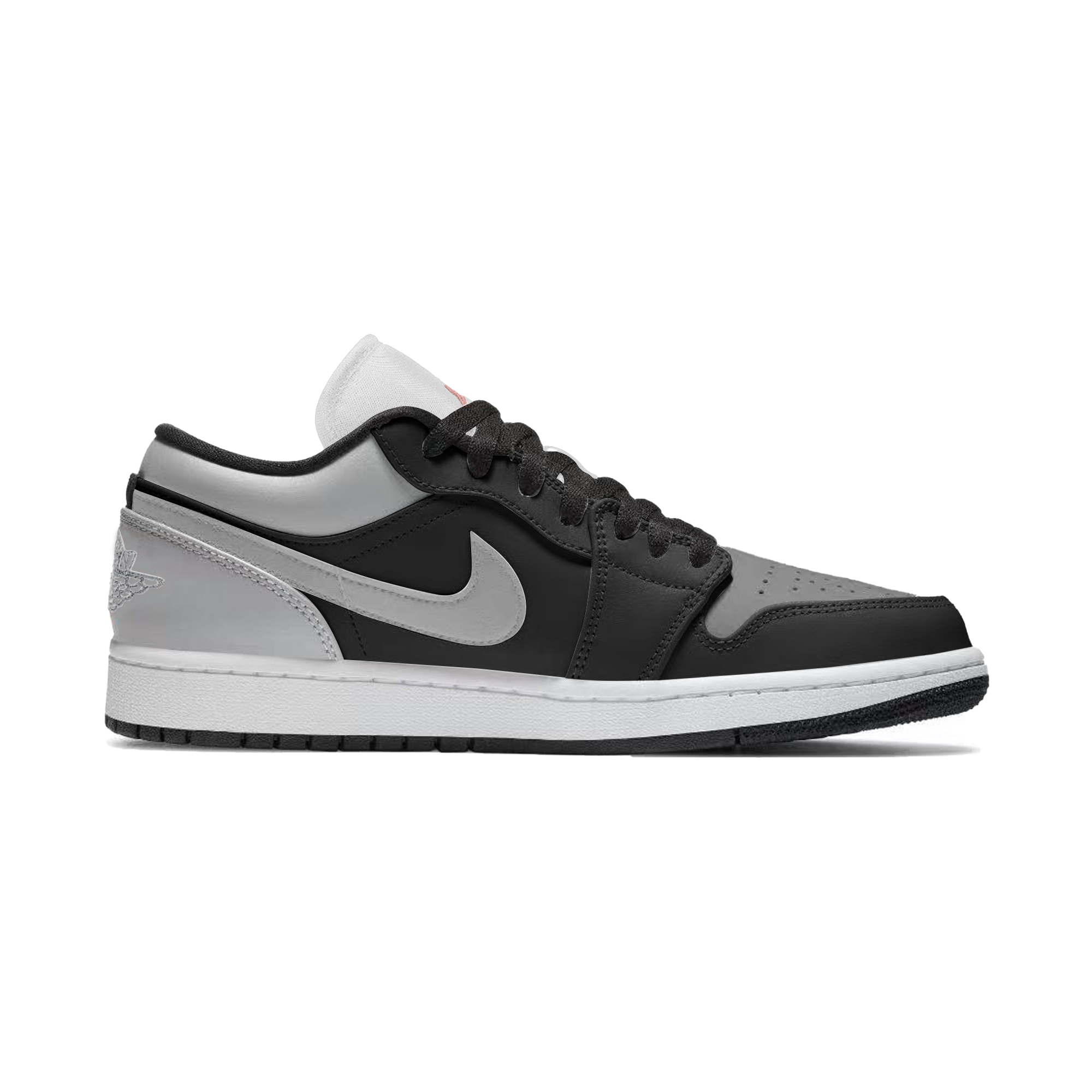 Jordan Air Jordan 1 Abrasion Resistant Abrasion Resistant Low top Vintage Basketball Shoes Unisex Black