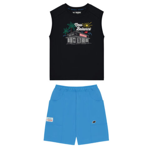 New Balance Casual Sportswear 2 Piece Set Children Aged 3 7 Years Old