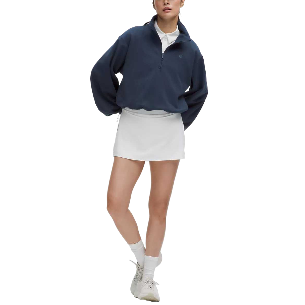 Lululemon Tennis Tops Women’s Stand Collar Moderate