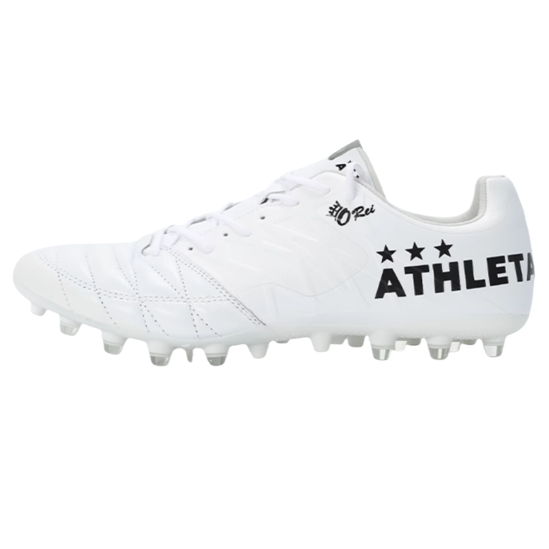 ATHLETA Slip Resistant Abrasion Resistant Soccer Shoes Men's White