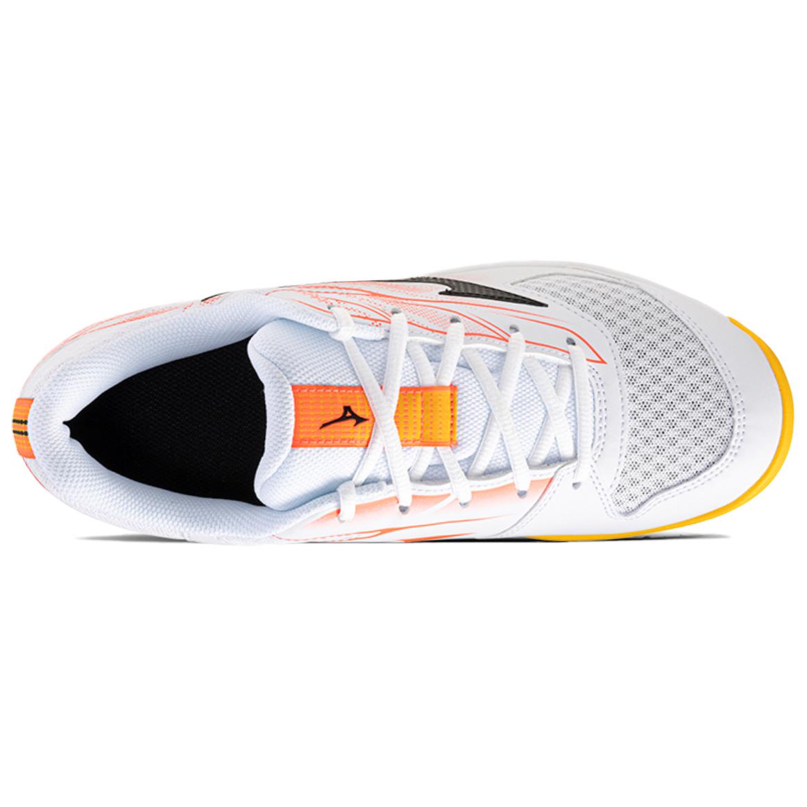 Mizuno BREAK SHOT 5 AC General Training Cushioning Slip Resistant Abrasion Resistant Tennis Shoes Unisex White Orange