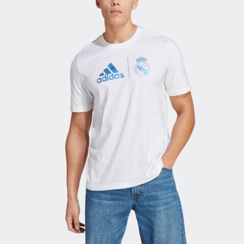 Adidas Real Madrid Soccer Jerseys Men’s White Moderate Straight Fit
