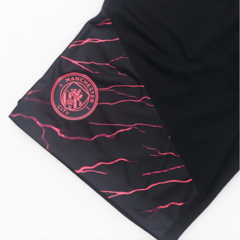 PUMA Manchester City Soccer Bottoms Men’s Black Moderate Irregular