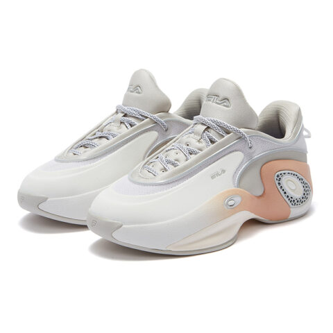 FILA FUSION Abrasion Resistant Abrasion Resistant Low top Vintage Basketball Shoes Women’s FILA White