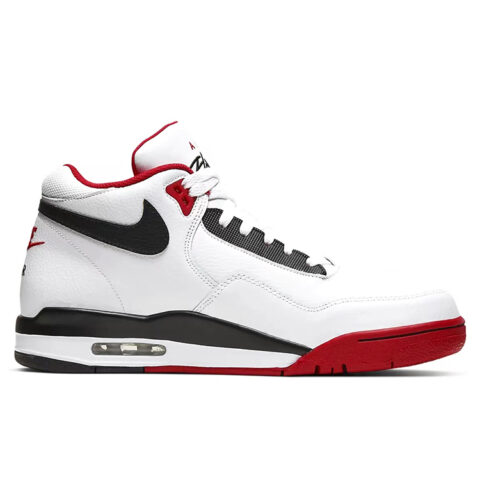 Nike Flight Legacy Tarepanda Cat Slip Resistant Mid top Vintage Basketball Shoes Unisex White