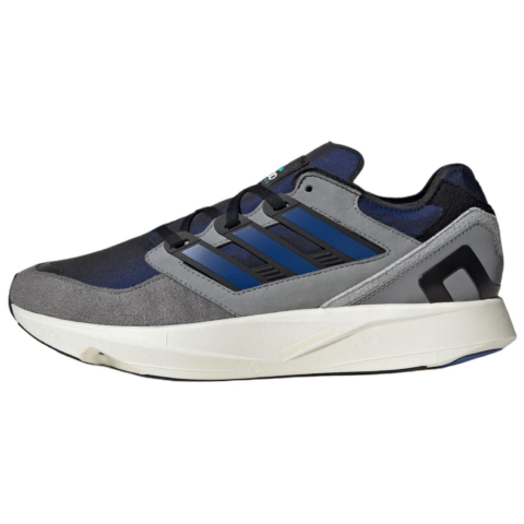 Adidas Slip Resistant Abrasion Resistant Low top Running Shoes Unisex Gray Blue