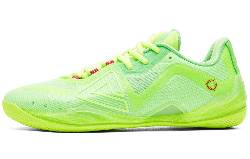 PEAK Low top Basketball Shoes Men’s Shimmery Green