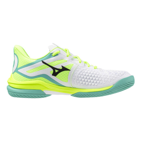 Mizuno Wave Exceed Tour 6 Cushioning Slip Resistant Abrasion Resistant Tennis Shoes Unisex Neon Green