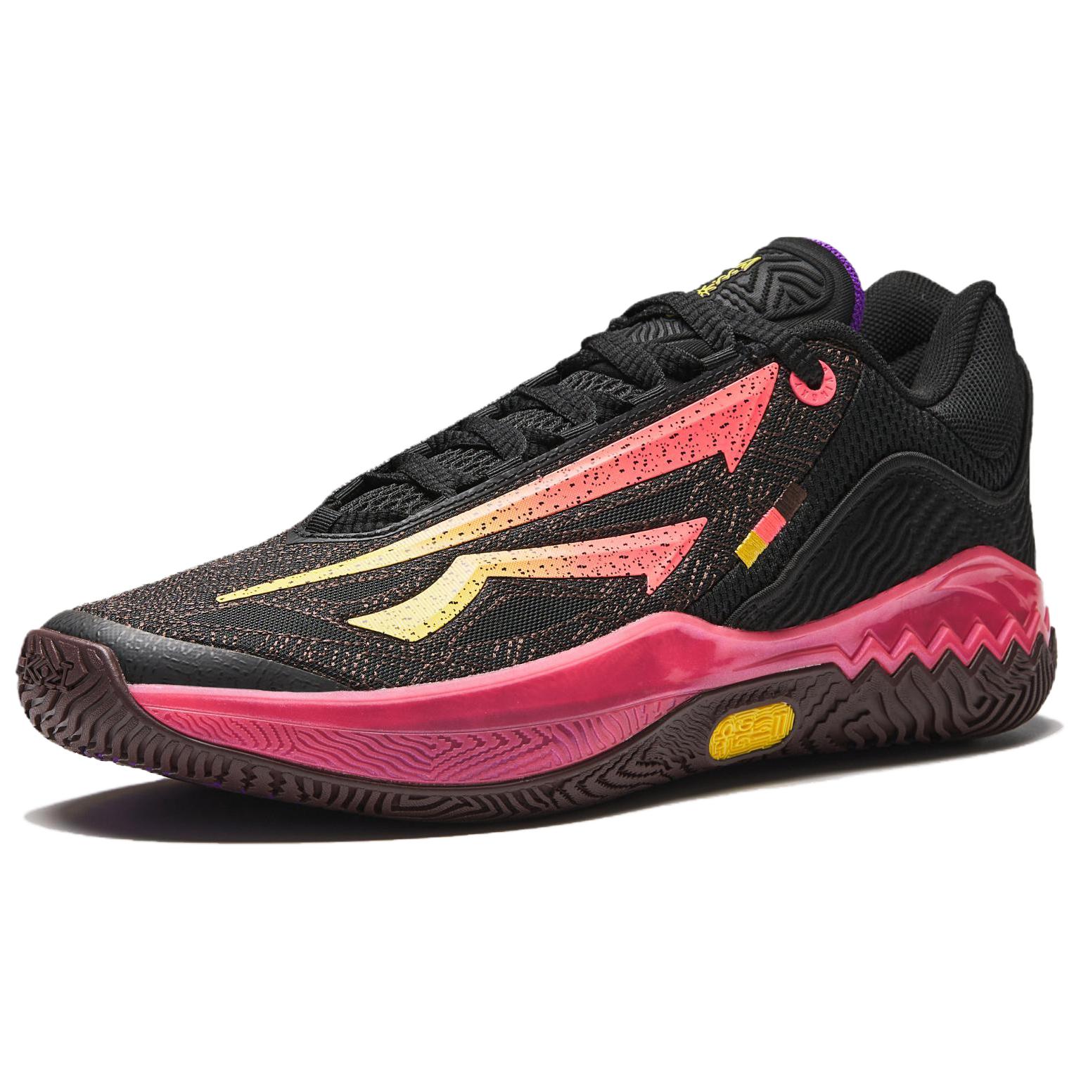 Anta KAI SPEED 2 Low top Basketball Shoes Men’s Black Pink