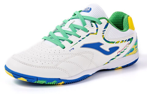 Joma IC/in Slip Resistant Abrasion Resistant Soccer Shoes Men’s White Green