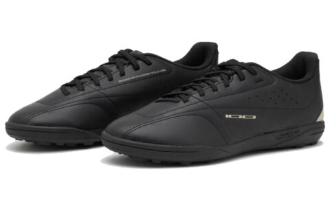 DECATHLON AG Artificial Ground Slip Resistant Abrasion Resistant Soccer Shoes Men’s Black