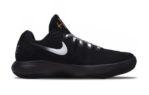 Nike Hyperdunk 2017 Silver Demon, Shape Shifting Monster Abrasion Resistant Low top Basketball Shoes Unisex Black