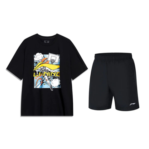 Li Ning Casual Sportswear Unisex Black