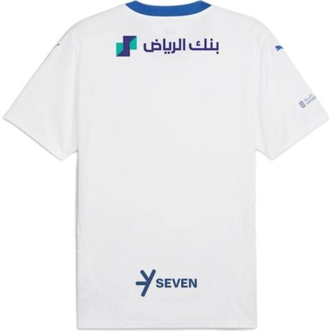 PUMA DRYCELL Al Hilal Saudi F.C. 24/25 Away Replica Jersey Men Soccer Jersey Men’s White Blue Colorway