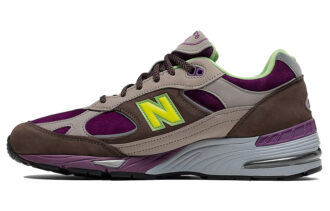 991 Stray Rats x 991 Wmns New Balance Made in England 'Purple Green' Women's