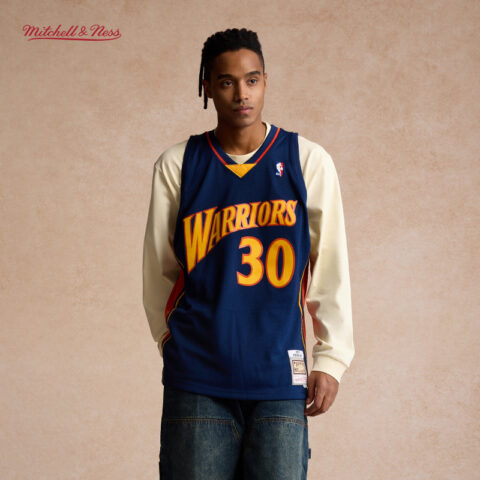 Mitchell Ness x Nba Stephen Curry Swingman Road jersey