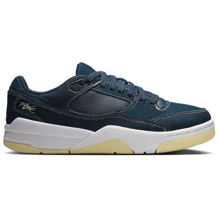 Jordan FLIGHT COURT Low top Vintage Basketball Shoes Women’s Blue White