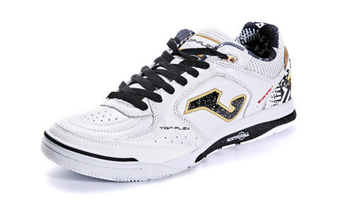 Joma Synthetic Leather Slip Resistant Abrasion Resistant Soccer Shoes Men’s White