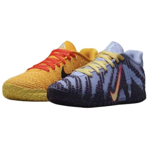 Nike Ja Morant 3 Basketball Shoes Men’s Blue Yellow Asian Version