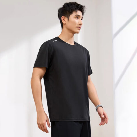 Li Ning Casual Sportswear Men’s Crew Neck Thin