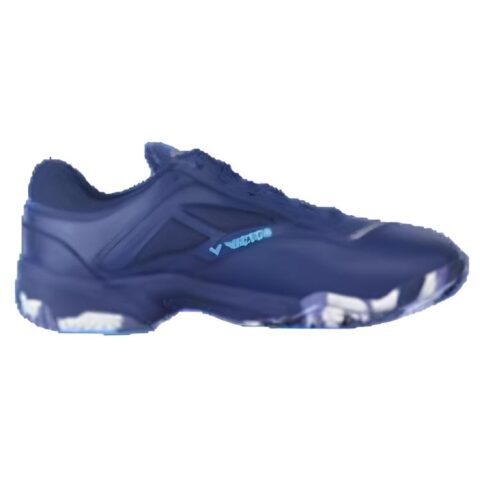 VICTOR Slip Resistant Abrasion Resistant Low top Badminton Shoes Unisex Blue