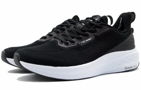 361° FlyFish 1 Mesh Breathable Low top Running Shoes Women’s Black White