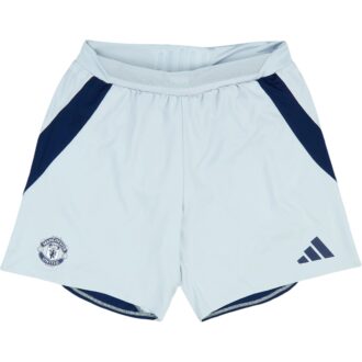 Adidas Manchester United 2024 25 Authentic Away Shorts Soccer Bottom Unisex