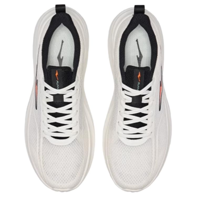 Erke Breathable And Wear resistant Low top Casual Running Shoes Men’s White