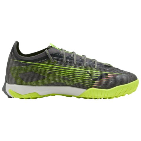 PUMA Ultra 5 Pro Soccer Shoes Unisex Silver Yellow