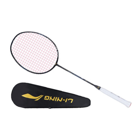 Li Ning WS79 H WS79H Full Carbon Badminton Rackets Speed Type Enhanced Swing Speed Advanced Level 675mm 5U/G6 Black