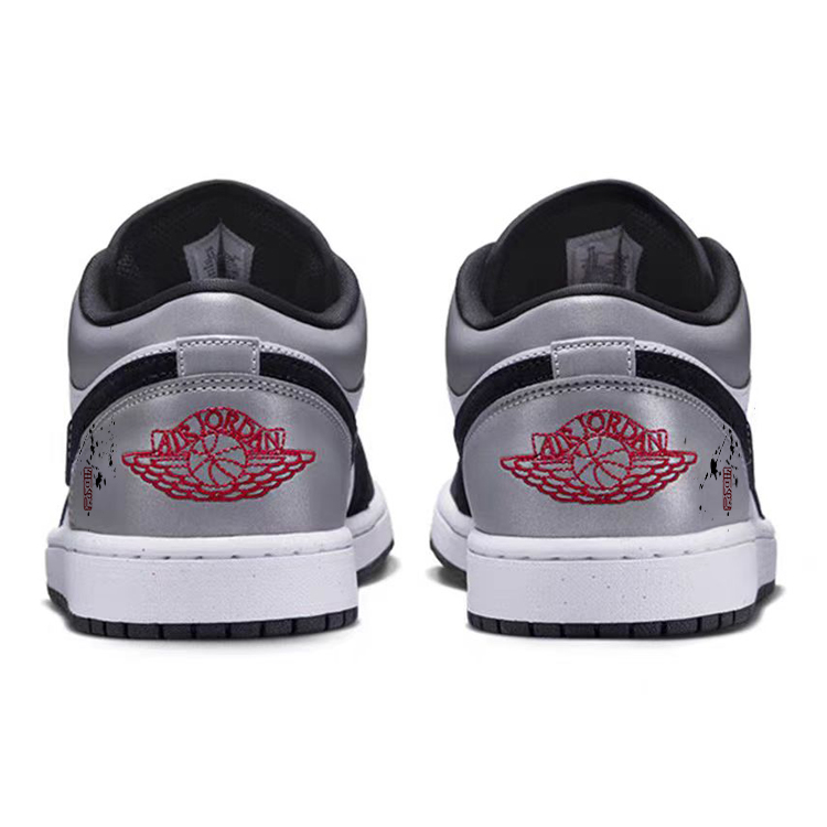 Jordan Air Jordan 1 Vintage Basketball Shoes Unisex Low Top White/Black