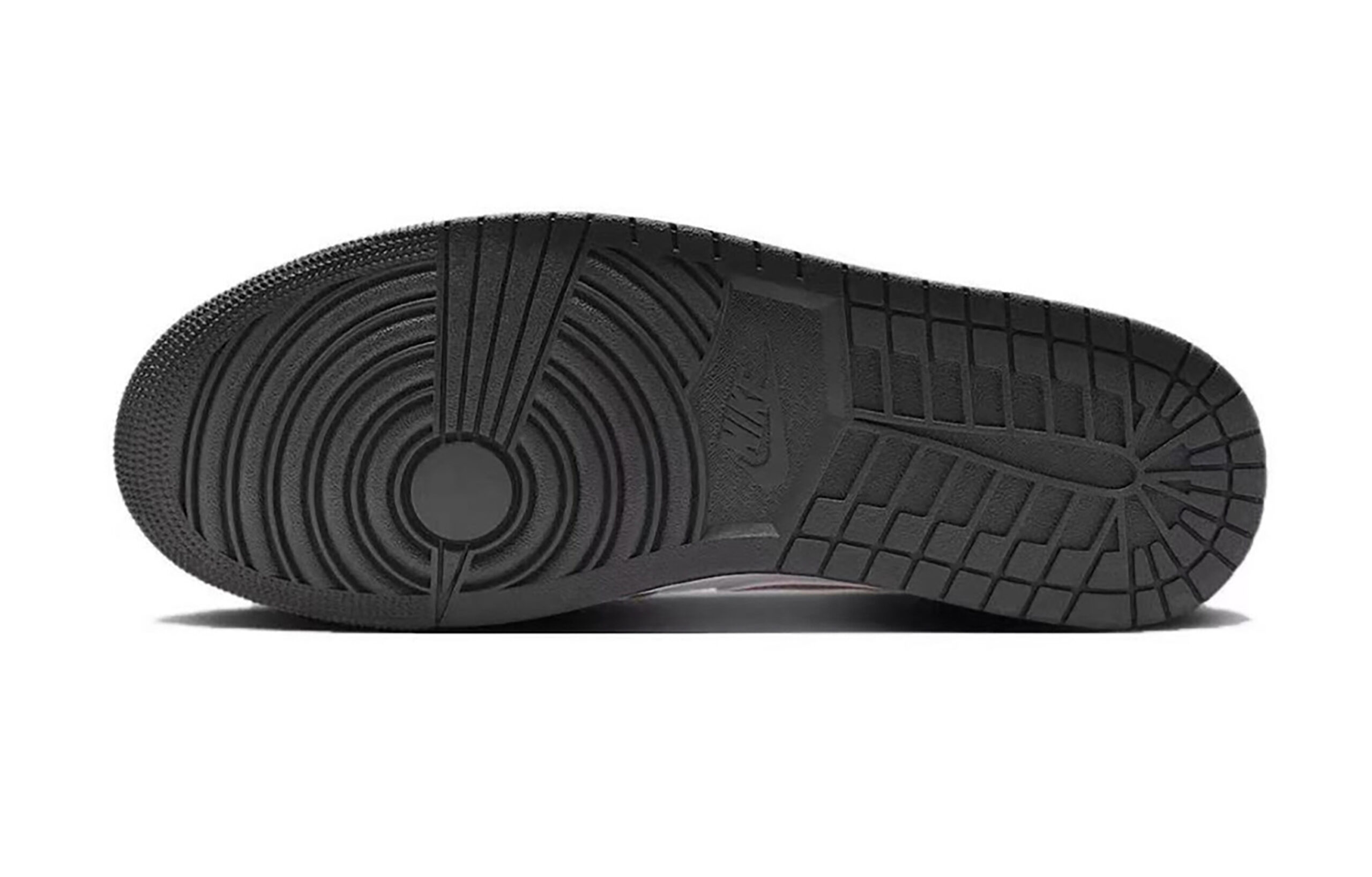 Jordan Air Jordan 1 Brown Shadow Tone Cushioning, Wear Resistant Low top Vintage Basketball Shoes Unisex Black White