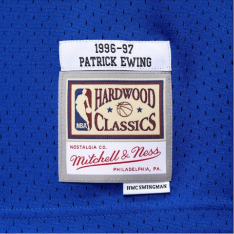 Mitchell Ness Basketball Jerseys Unisex Blue Moderate Other