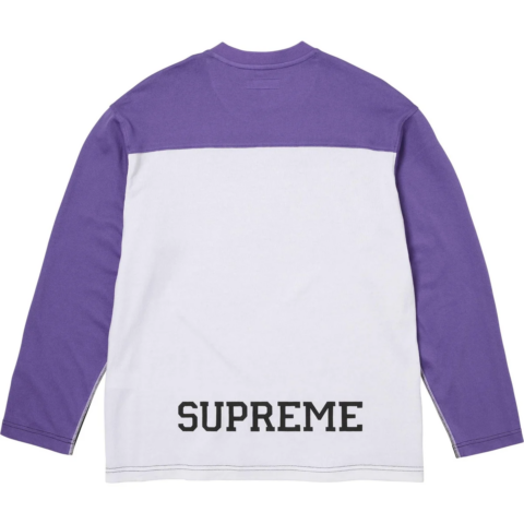 Supreme split long-sleeved sweater