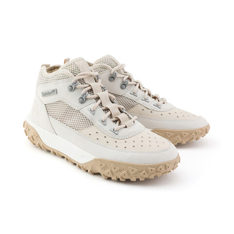 Timberland Mountaineering & Hiking Shoes Men’s Light Gray White