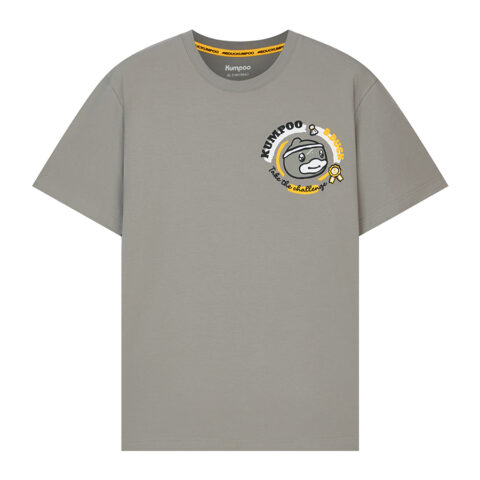 KUMPOO x B.Duck Badminton Jersey Unisex Gray