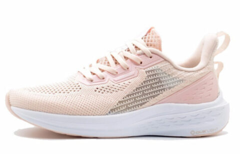 361° FlyFish 1 Breathable Low top Running Shoes Women’s Pink White Mesh