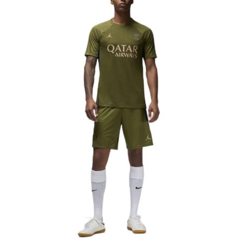 Jordan Paris Saint Germain Strike Fourth Soccer Bottom Men’s Olive