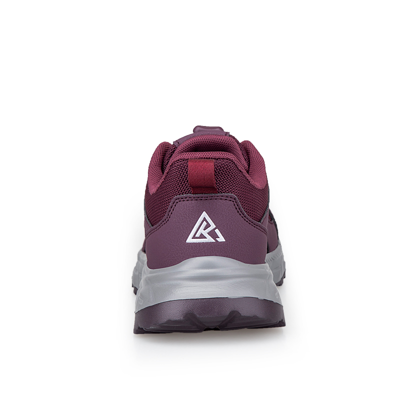 KANGLEJIAN Cushioning Slip Resistant Abrasion Resistant Low top Casual Shoes Women’s Dark Red