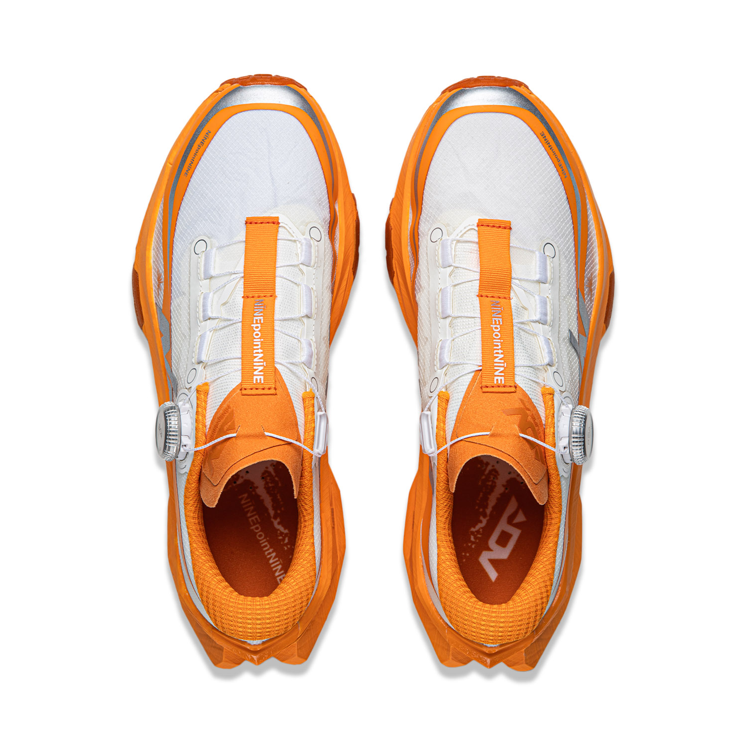 Li Ning De Lucas PRO Running Shoes Unisex Low Top Standard White/Ice Orange