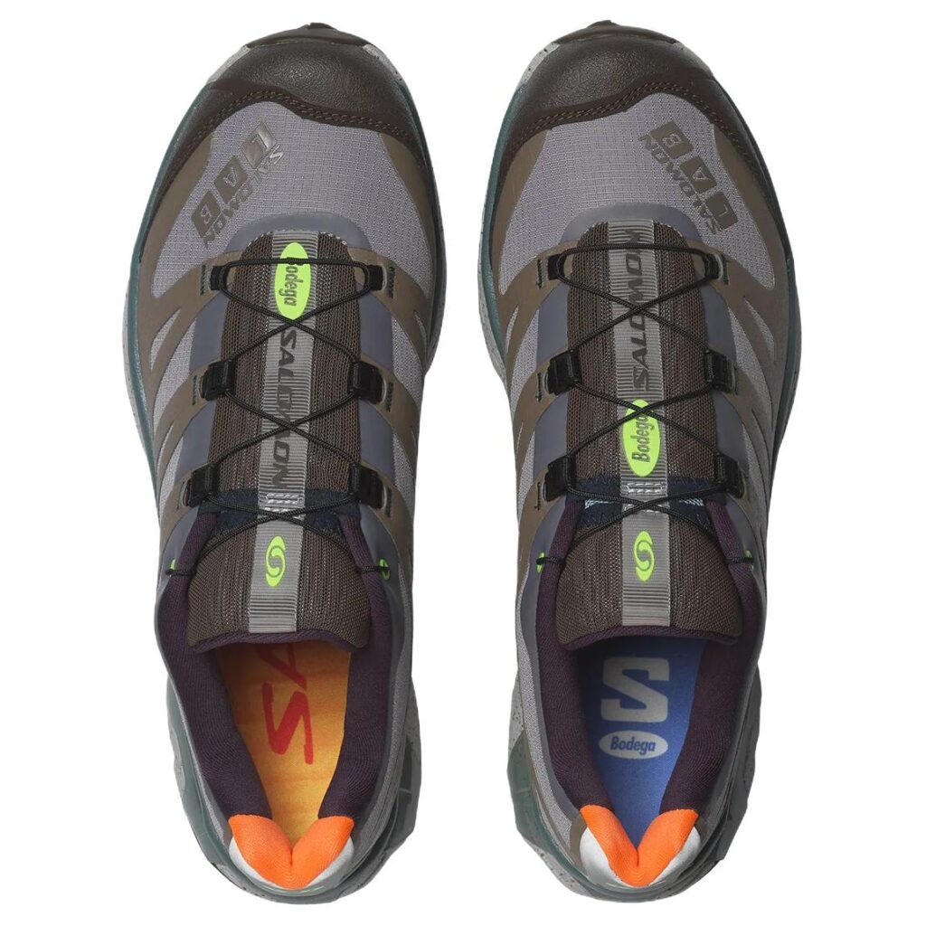 Bodega x SALOMON XT 4 Casual Running Shoes Men’s Brown Purple