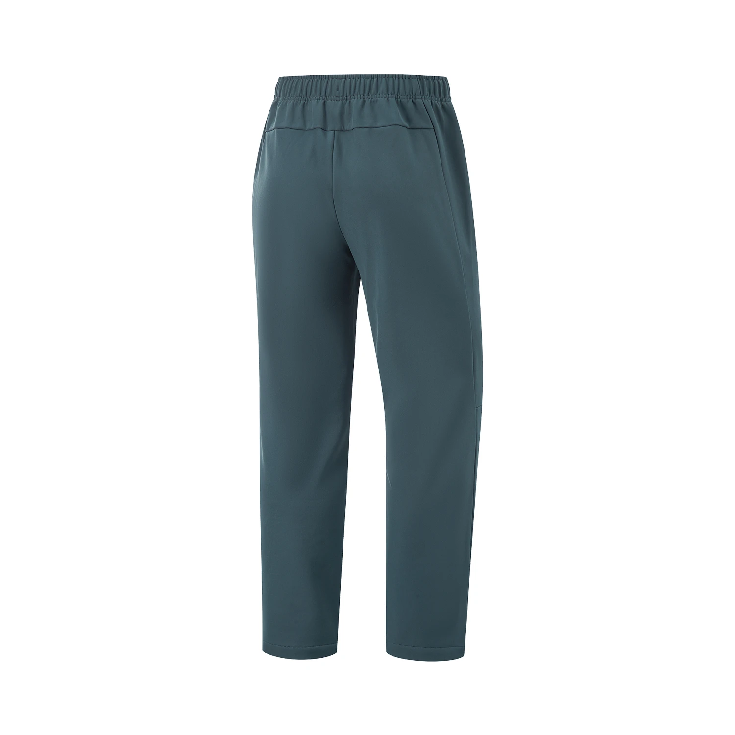 Li Ning Fitness Series Solid Color Mid Rise Comfortable And Breathable Versatile Fleece Lined Thermal Straight Fit