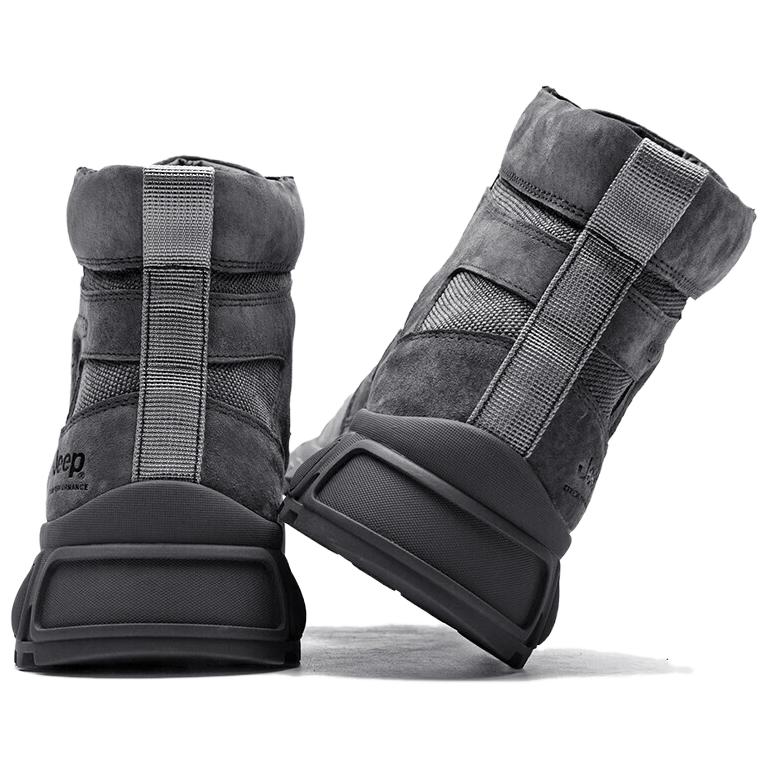 Jeep High top Mountaineering Shoes Men’s Gray