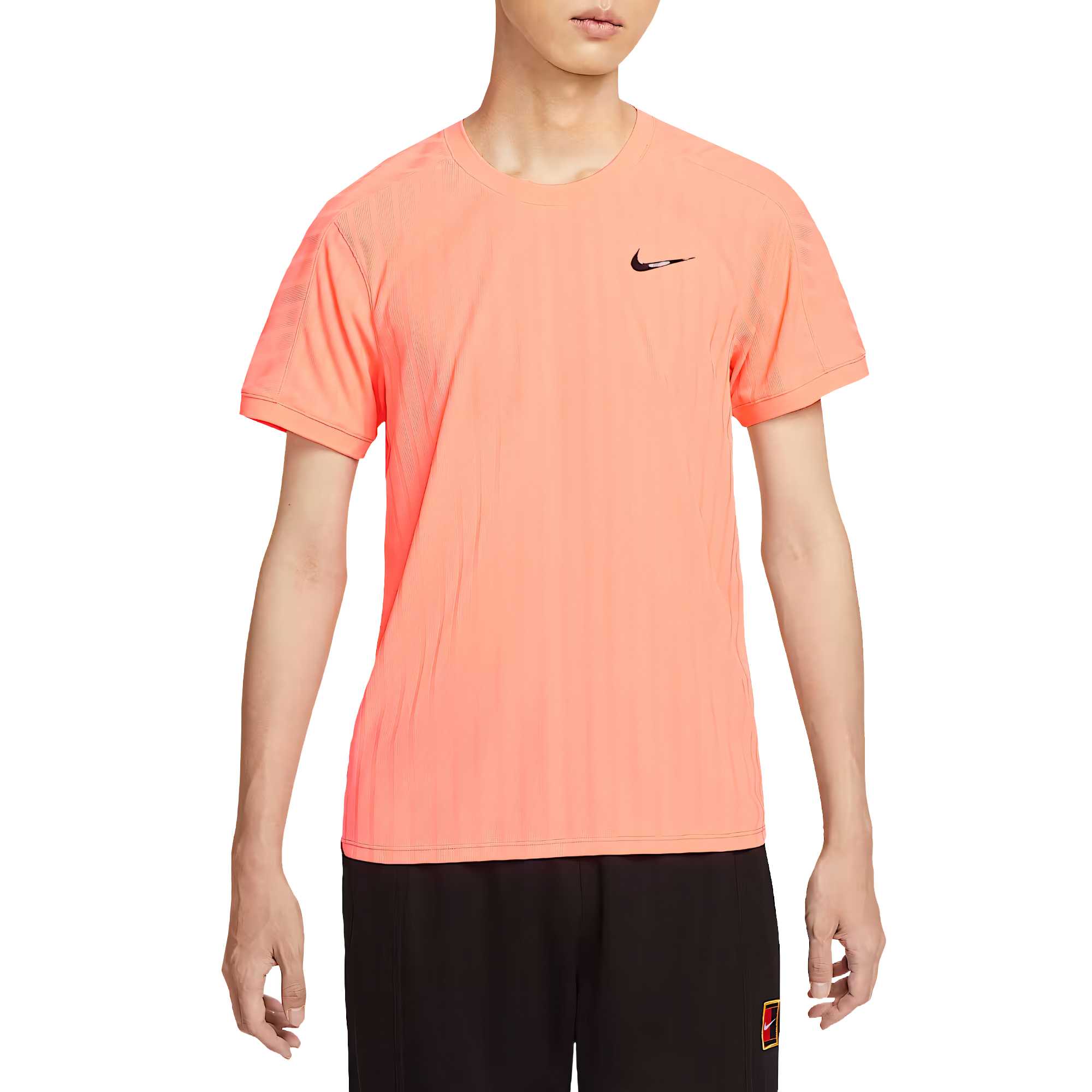 Nike Tennis Tops Men’s Mango Crew Neck Moderate