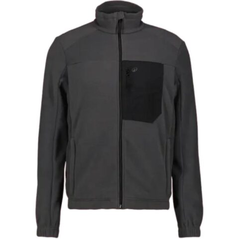 DECATHLON SOLOGNAC Fleece Clothing Men's Carbon Gray/Black