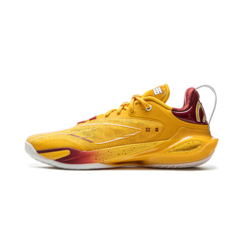 Li Ning Speed 11 Support Rebound Low top Basketball Shoes Men’s Yellow